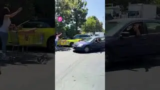 Karma 🚗 Parking Lot Drama Unfolds Instantly #karma #parkinglot #shorts
