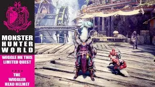 Monster Hunter World - Wiggle Me This, The Wiggler Helmet & How To Get It