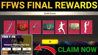 FFWS FINAL REWARD CLAIM FREE FIRE || NEW REDEEM CODE FREE FIRE || HOW TO GET FFWS FINAL REWARD