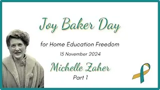 Joy Baker Day 2024 - Michelle Zaher Part 1