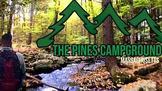 The Pines Campground is Massachusetts best kept secret/  take a site by site tour/ rustic camping