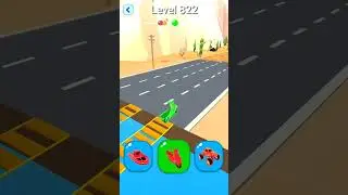 Shape-Shifting 2 GAMEPLAY Level No #822 Walkthrough - New Update Car Racing #Shorts #ShapeShifting