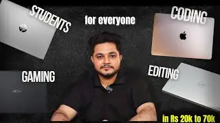 BEST LAPTOPS For Students / Coding / Trading / Gaming / Video Editing / 🔥 Rs 20k to 70k 🔥