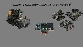 War Commander: Corpus (105) Hive Boss Base Fast Way.