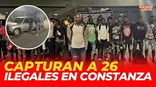CAPTURAN A 26 ILEGALES HAITIANOS EN CONSTANZA