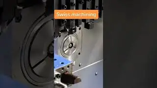 Swiss Machining #manufacturingprocess