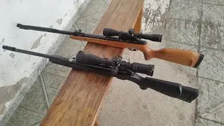 Cfx contra tag naja, ambas com a mesma VO 233m/s com round 4.5