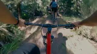 Coconut Cup Mountain bike race on Raleigh Tokul 2.