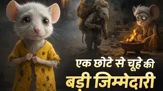 एक छोटे से चूहे की बड़ी जिम्मेदारी | Emotional Story||😭😭