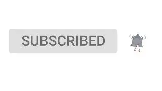 Subscribe and Notification Bell HD Animation with Sound #LetUsCreateSomething