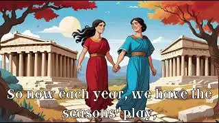 Persephone's Seasons: A Tale of Love and Change /Educational poem Ancient greek mythology