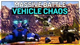 PROGENITOR GORGE UNSC VS COVENANT (CHAOS) - HALO 3 MOD SHOWCASE