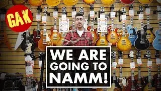 GAK are going to NAMM 2018!