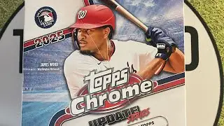 2025 TOPPS CHROME UPDATE MEGABOX!