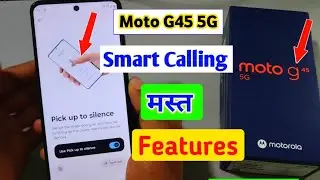 Moto G45 5G Smart Call Setting/Motorola G45 Phone Call Setting Kaise Karen 