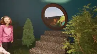 Time Travel Mart- a kids' writing center that sails in the river of time