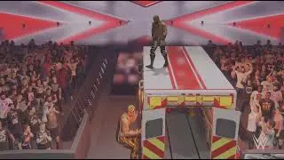 Danger Vs Ricochet International Championship Ambulance Match