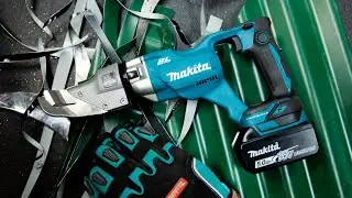 НОВЫЕ ножницы по металлу Makita 18 В со смещением 1,3 мм (DJS132)