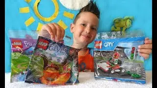 Тимур Собирает LEGO City 30314 Lego Friends 30398 и Лего Elves 30259 / Семья Тими Тим для детей