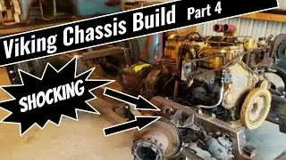 Building A Custom Truck Chassis Part 4 - Front Shock Installation 1959 Chevy Viking Project Truck