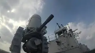 USS Wayne E. Meyer (DDG 108) Close-In Weapon System (CIWS) Live Fire Oct 9, 2019 🇺🇸