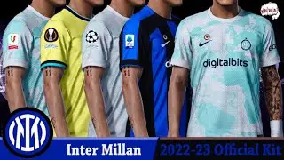 Inter Milan complete kit 2022/2023 - PES 2021 - Sider