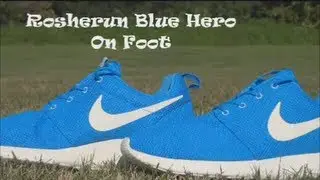 Rosherun Blue Hero - On Foot