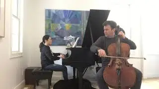 Mendelssohn Song Without Words, Opus 109 - Edward Arron, cello; Jeewon Park, piano