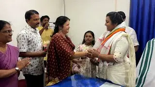 നഗരസഭ അധ്യക്ഷയായി ജോയ്‌സ് മേരി ആന്റണി സ്ഥാനമേറ്റെടുത്തു;