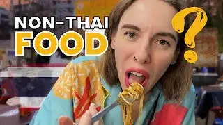 CHIANG MAI FOOD ADVENTURE: Trying NON THAI Street Eats | STREET FOOD TOUR #chiangmai