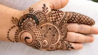 Beautiful Arabic Mehndi Design for Front Hand | Easy & Stylish Henna Tutorial 2026