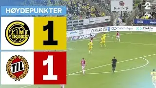 Bodø/Glimt 1 - 1 Tromsø - Høydepunkter