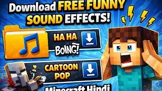 FREE Funny Sound Effects Kaise Download Kare 😱 | Minecraft Editing Sounds | Hindi