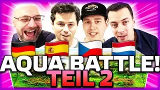 Wer gewinnt das ZOOBOX AQUA BATTLE? 🇩🇪🇪🇸🇨🇿🇳🇱 @PezVerde @juwelakvarium  @MJAquascaping,
