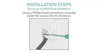 TV or Furniture Wall Straps Installation