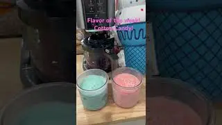 Ice cream flavor of the week! Cotton Candy! Recipe in comments #icecream #ninjacreami #cottoncandy