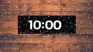 10 Min timer - Cozy Vibes - Silent 10 minute timer with bell at the end