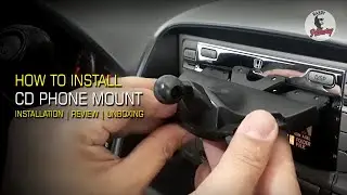 CD Slot Mobile Phone Mount Installation | Unboxing | Review | Mobile Phone Holder #phoneholder