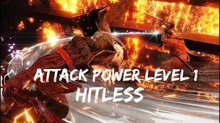 Sekiro - Lady Butterfly (Attack Power 1 / Base Vitality - No Hit Demon Bell Charmless)