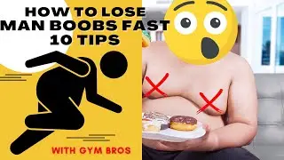 How to lose Man Boobs Fast 10 tips  #SHORTS