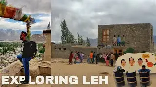 A DAY IN LEH || 3 IDIOTS WALA SCHOOL || Leh Ladakh || Ep 8