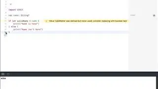 if let statement | Swift 4