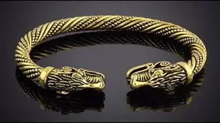 Wolf Bracelet. Shop now at Vikingrunes.store