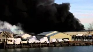 Port Lambton Marina Fire