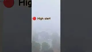 🔴 Weather alert//Rainy day//ranchi emergency alert .. #rain #shortvideo #highlight #weather