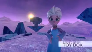 Elsa Disney Infinity Video Game  Official Game Play Trailer