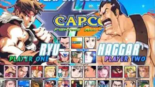 Mugen Capcom Fighting All Stars Alpha Release