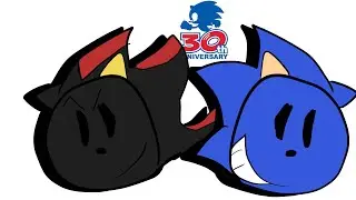 Sonic and Shadow&rsquo;s adventure| sonic stop motion #SonicCollab30th