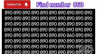 Find The Number 