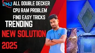 All Double Decker🔥 😲 CPU Ram Problem Find Easy Tricks Solution 2025 @trending#✅